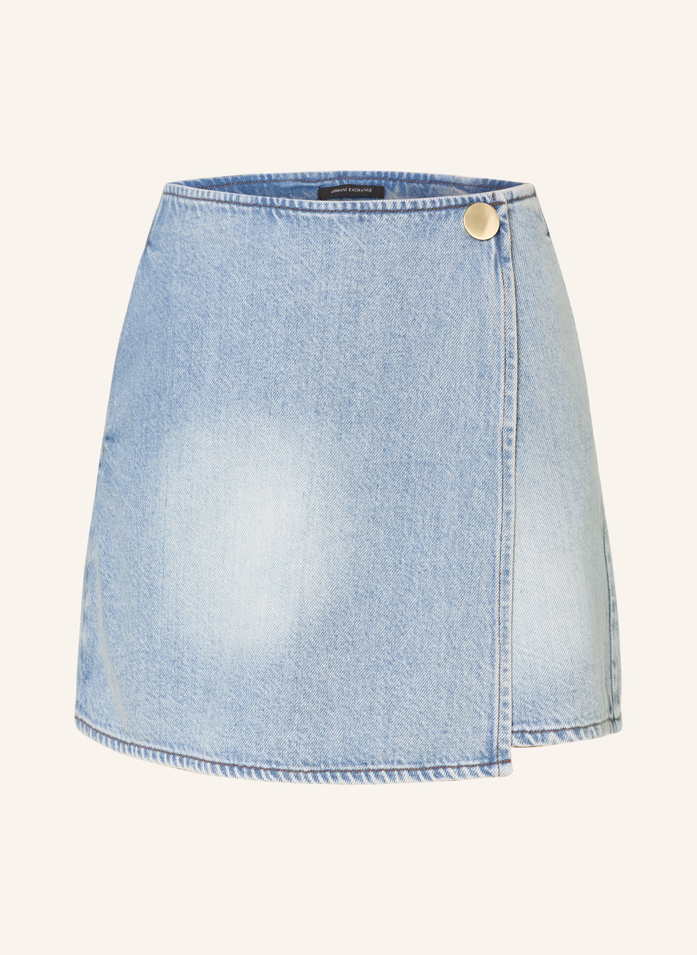 ARMANI EXCHANGE Jeans-Skort in Wickeloptik