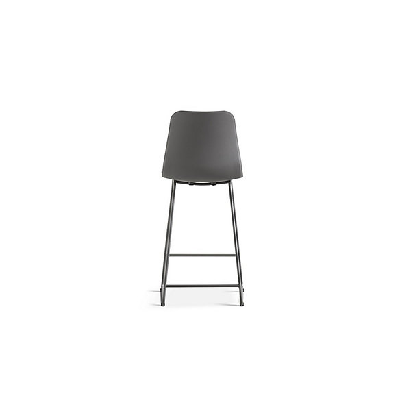 Chaise de comptoir MARIOPP grisDesign moderne H100,5 cm