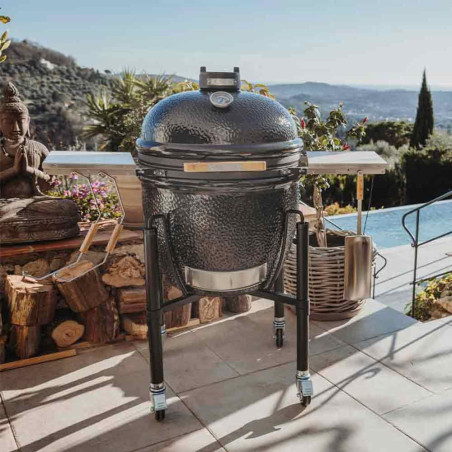 Pack Kamado ONE.66 sur chariot   Housse - Monolith