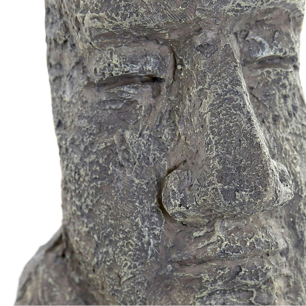 MOAI - Petite statuette moai en résine H14cm