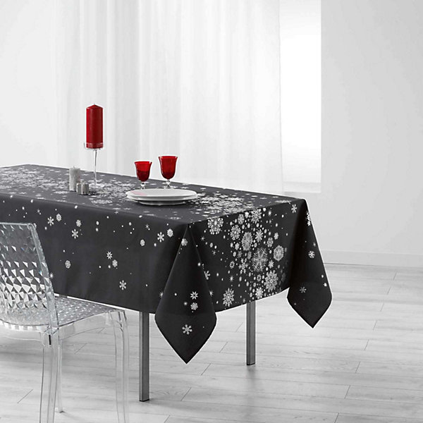 Nappe rectangulaire antitache et infroissable