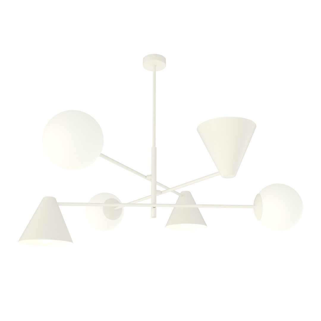 Lampa Sufitowa Hermes 6 White