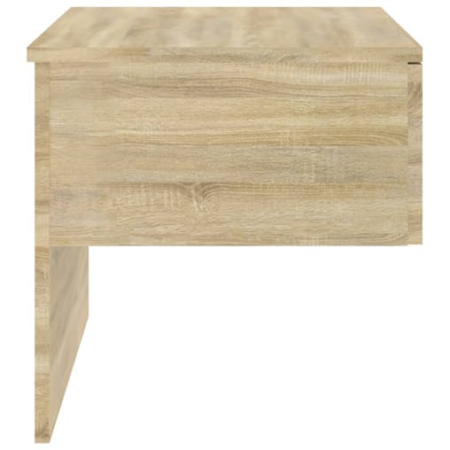 NNEVL Wall-mounted Bedside Cabinets 2 pcs Sonoma Oak