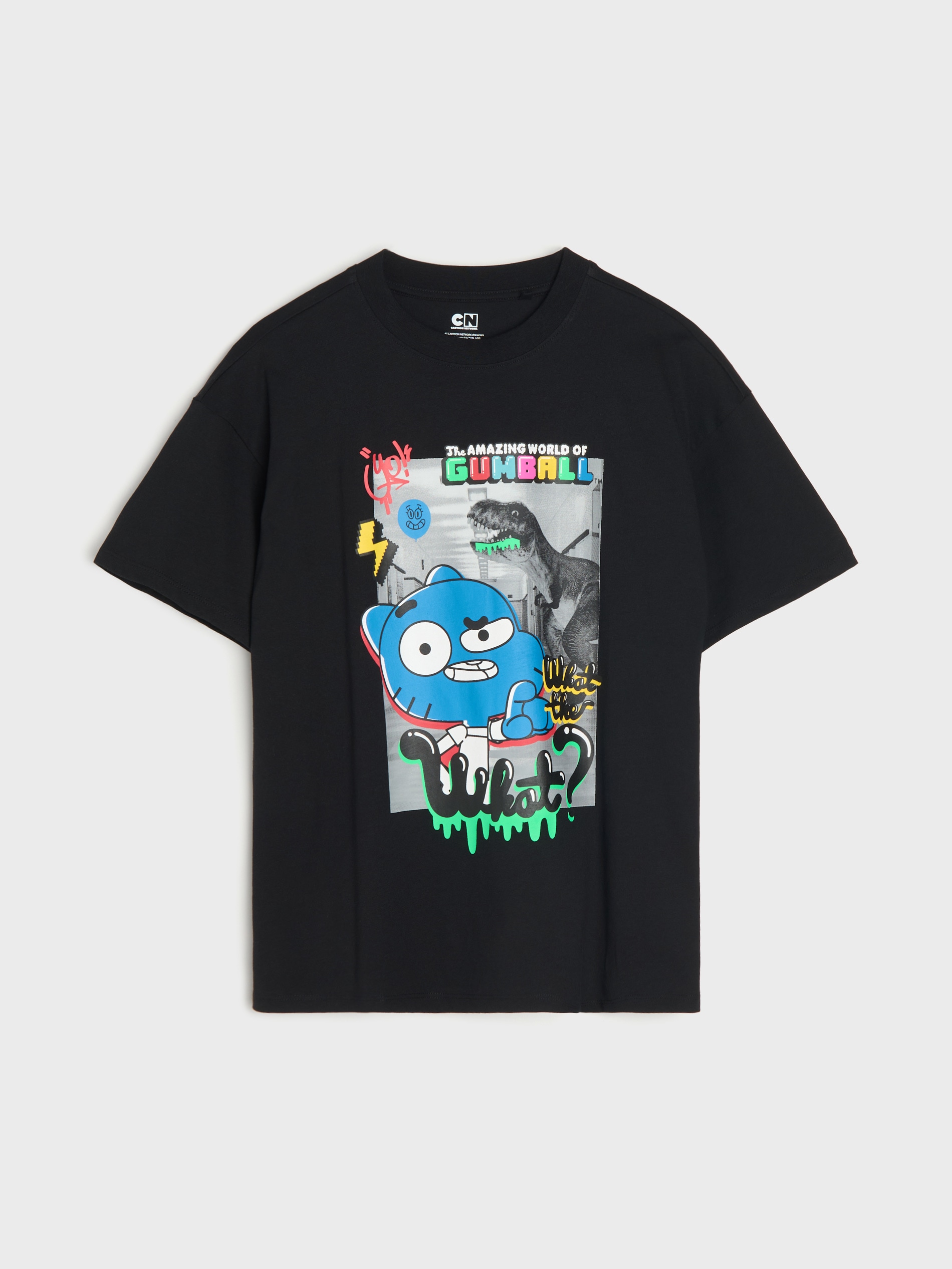 Bawełniana koszulka z nadrukiem The Amazing World Of Gumball