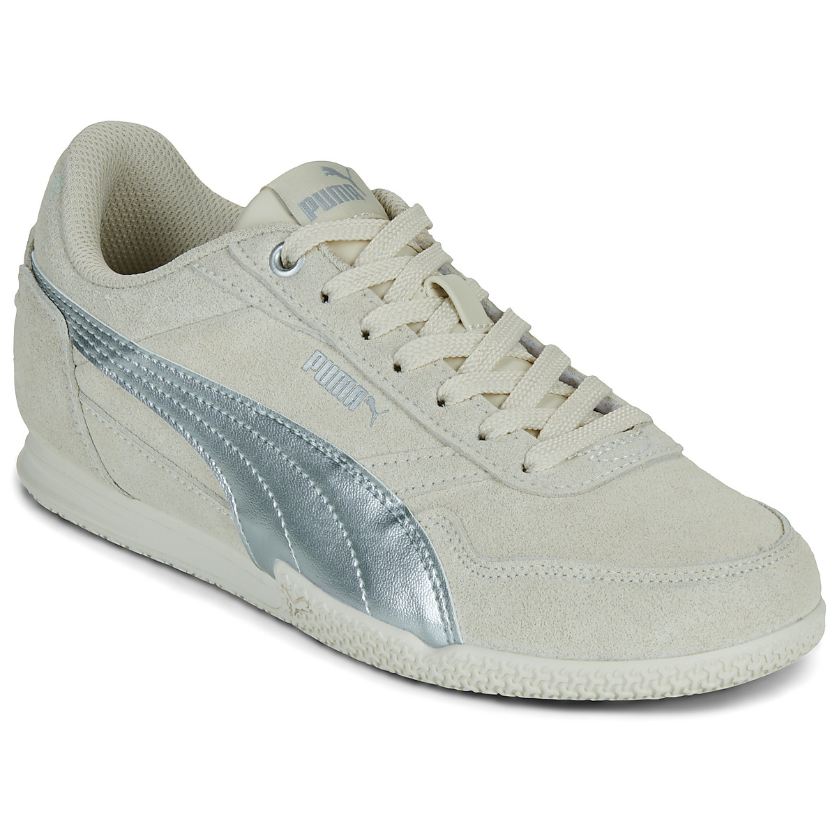 Puma - Bella Donna SD Metallic Jr - Beige / Silver