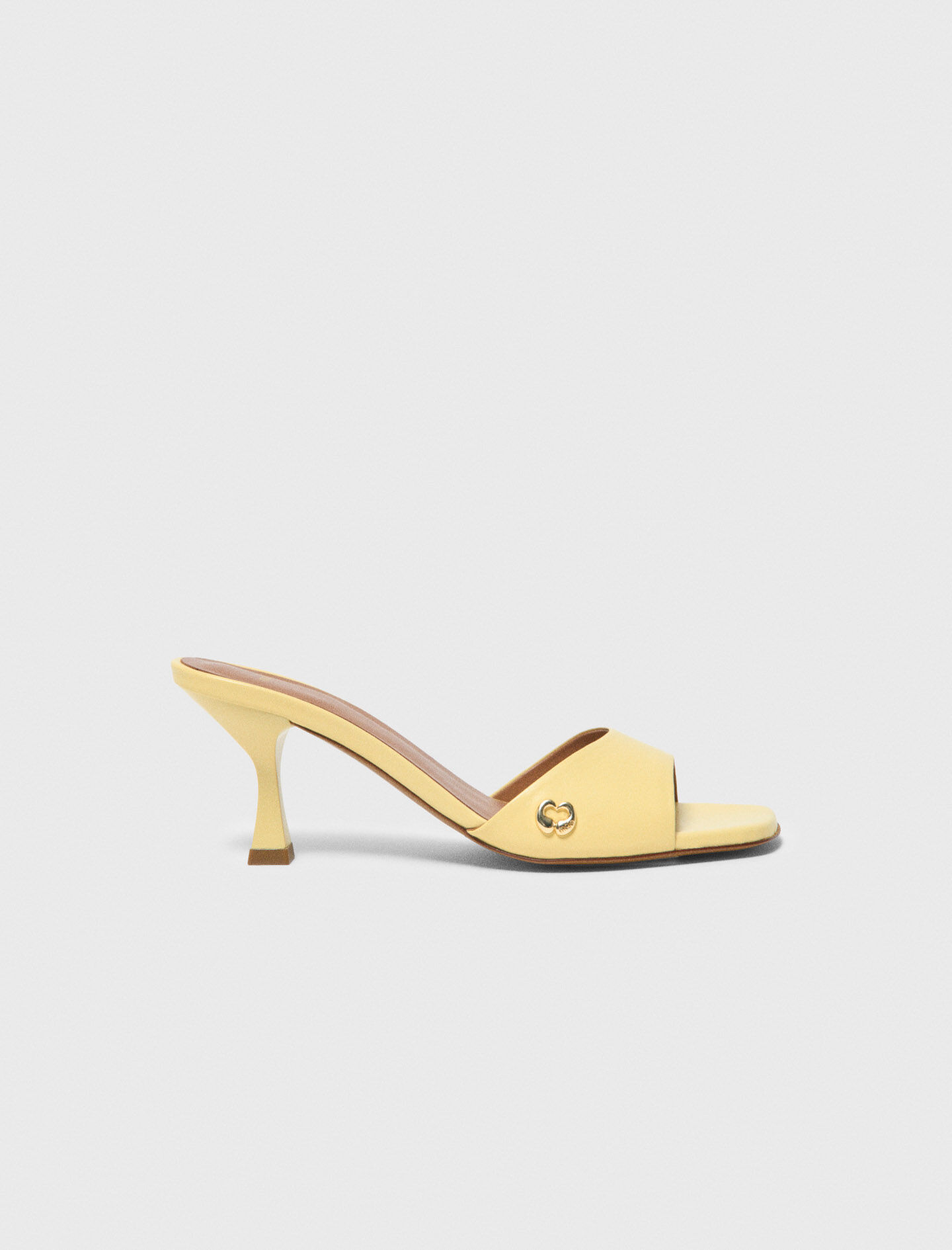Mules en cuir