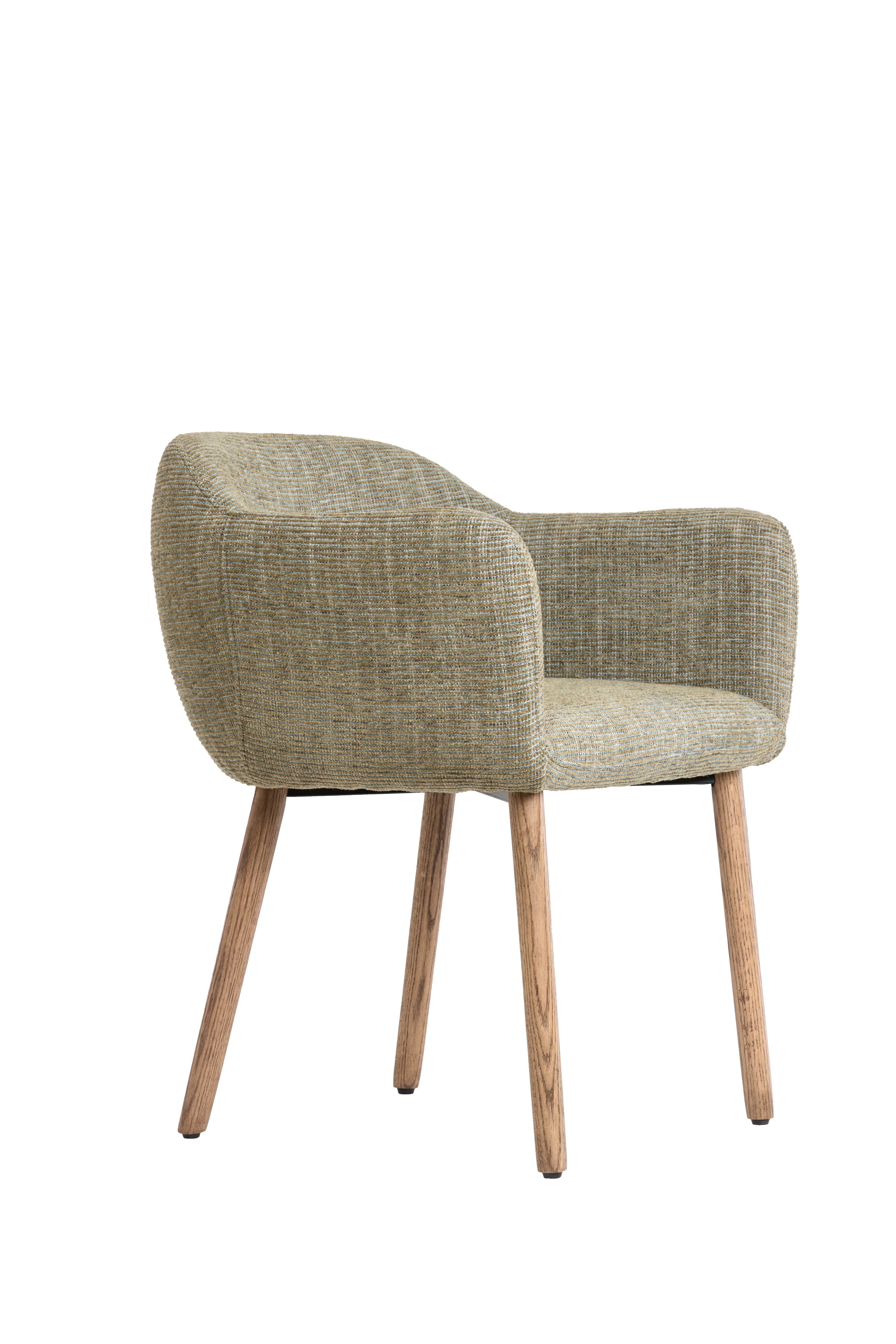 Light & Living eetkamerstoel BLAINE - 56x62.5x76.5cm - groen - Set van 2
