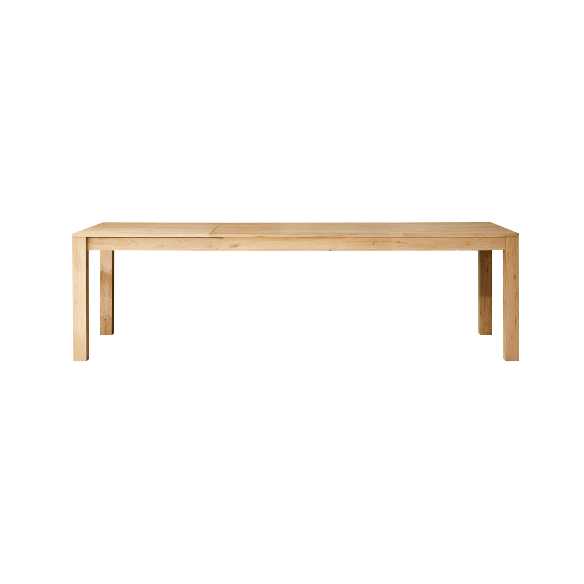 Tikamoon - Uitschuifbare tafel in massief eikenhout 180x90 Eden