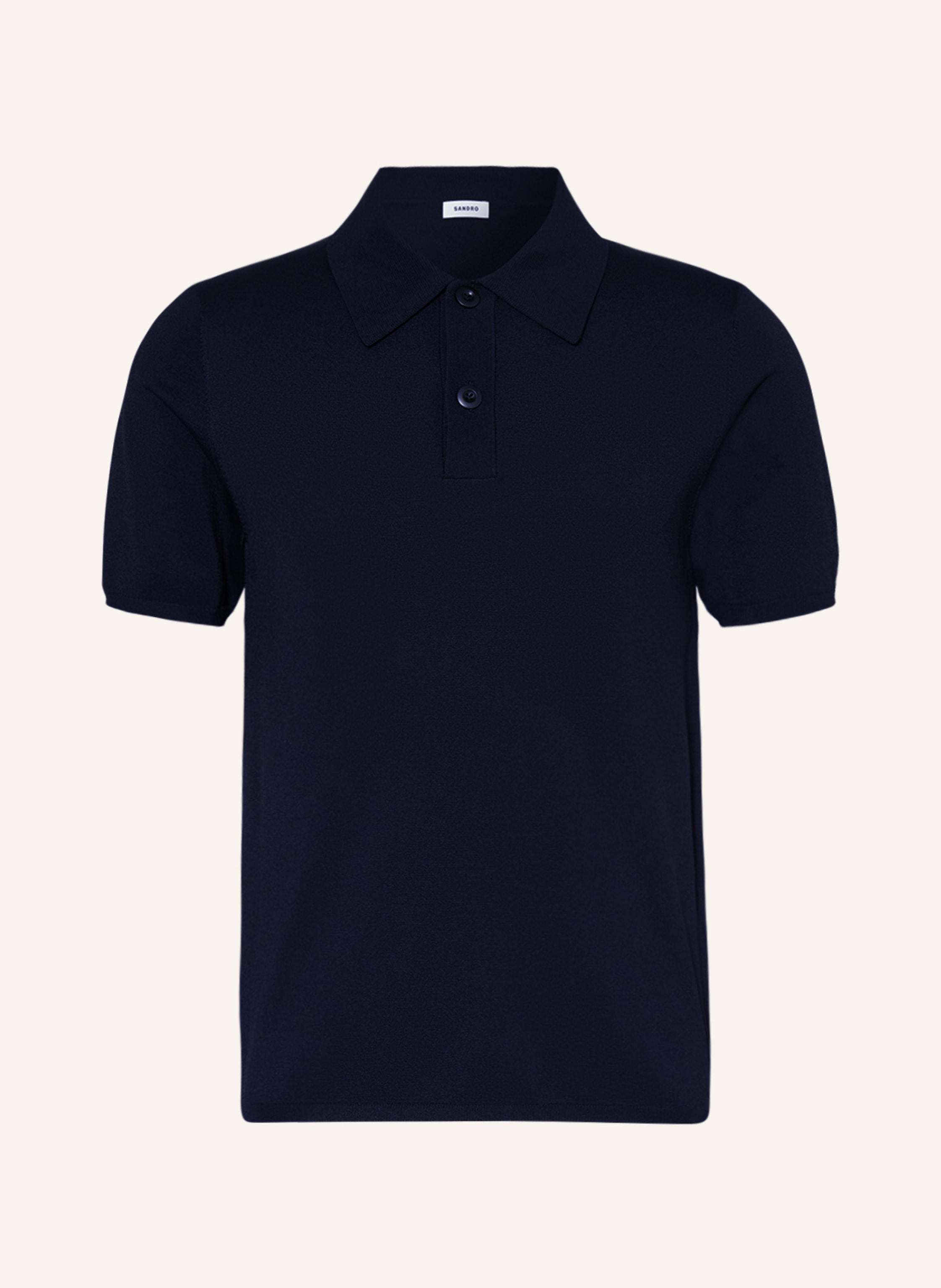 SANDRO Strick-Poloshirt