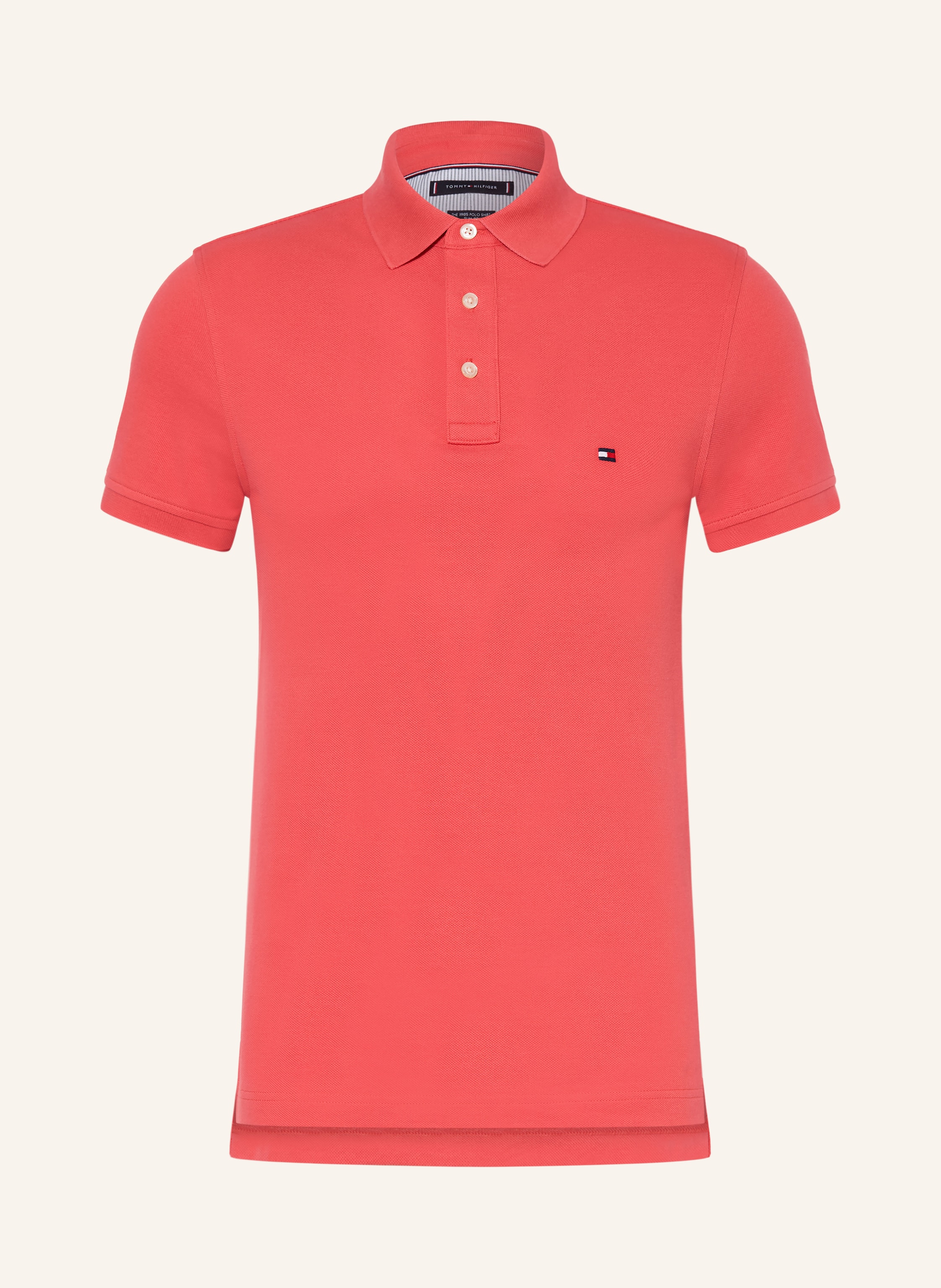 TOMMY HILFIGER Piqué-Poloshirt Slim Fit