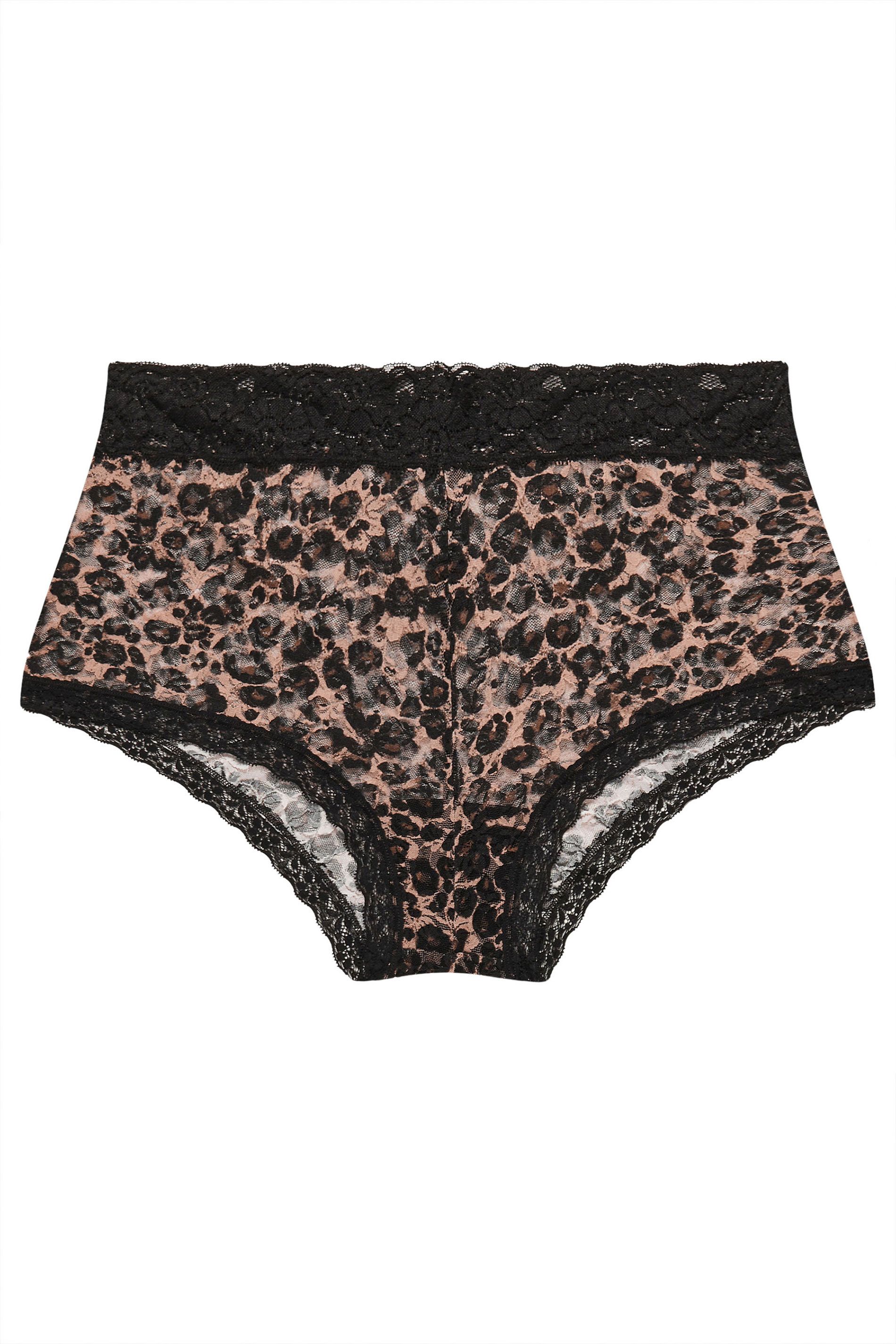 Yours 3 Pack Printed Lace Mid Rise Shorts