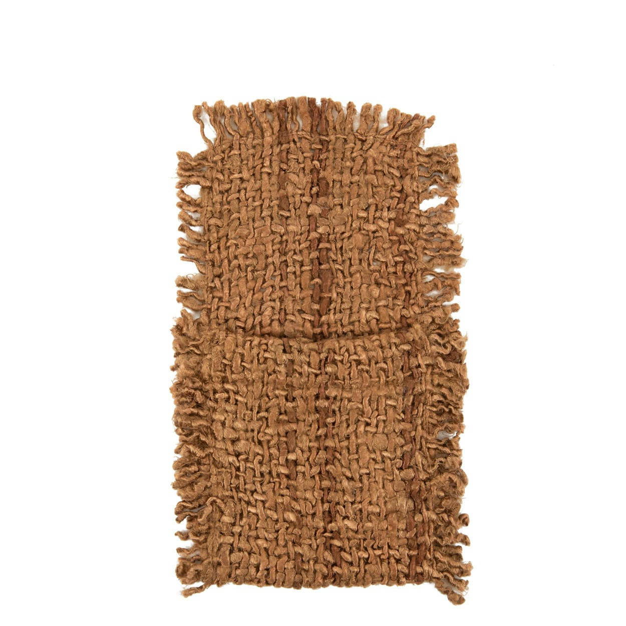 OH MY GEE - Porte-couverts en coton marron set de 4