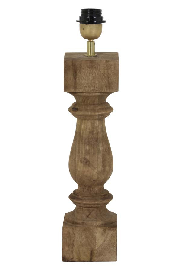 Light & Living lampvoet CUMANI - Ø10x47cm - bruin