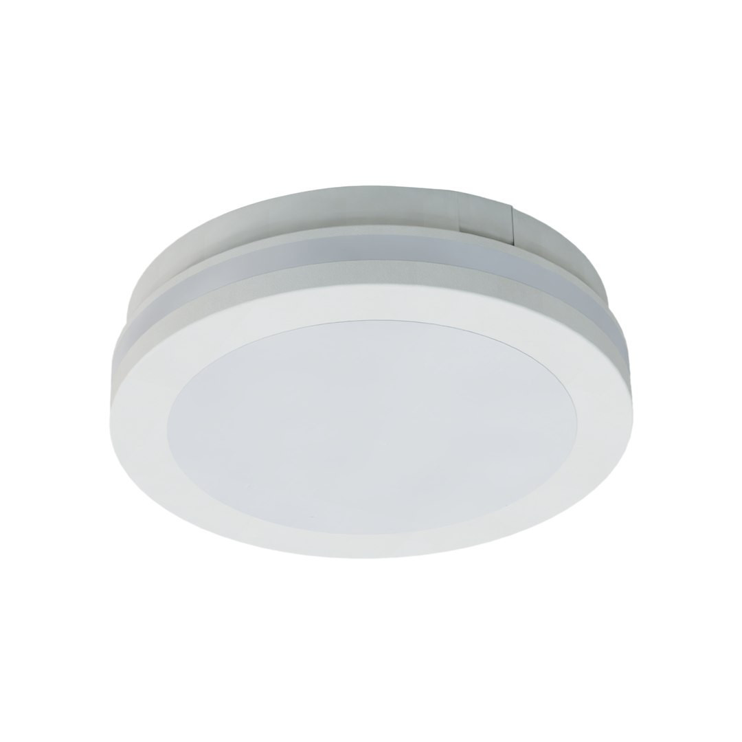 Plafon MARLONokrągły biały LED 1x12W 18cm 1600lm IP54 Eko-Light