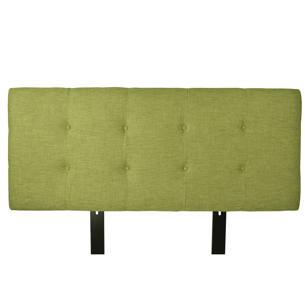 MJL Furniture Ali Button Tufted Key Largo Grass Upholstered Headboard