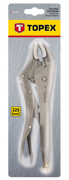 Szczypce zaciskowe uniwersalne 225mm, TOPEX 32D855