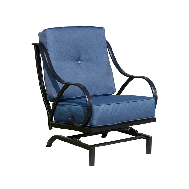 Patio Festival Outdoor Cushioned Rocking-Motion Chair
