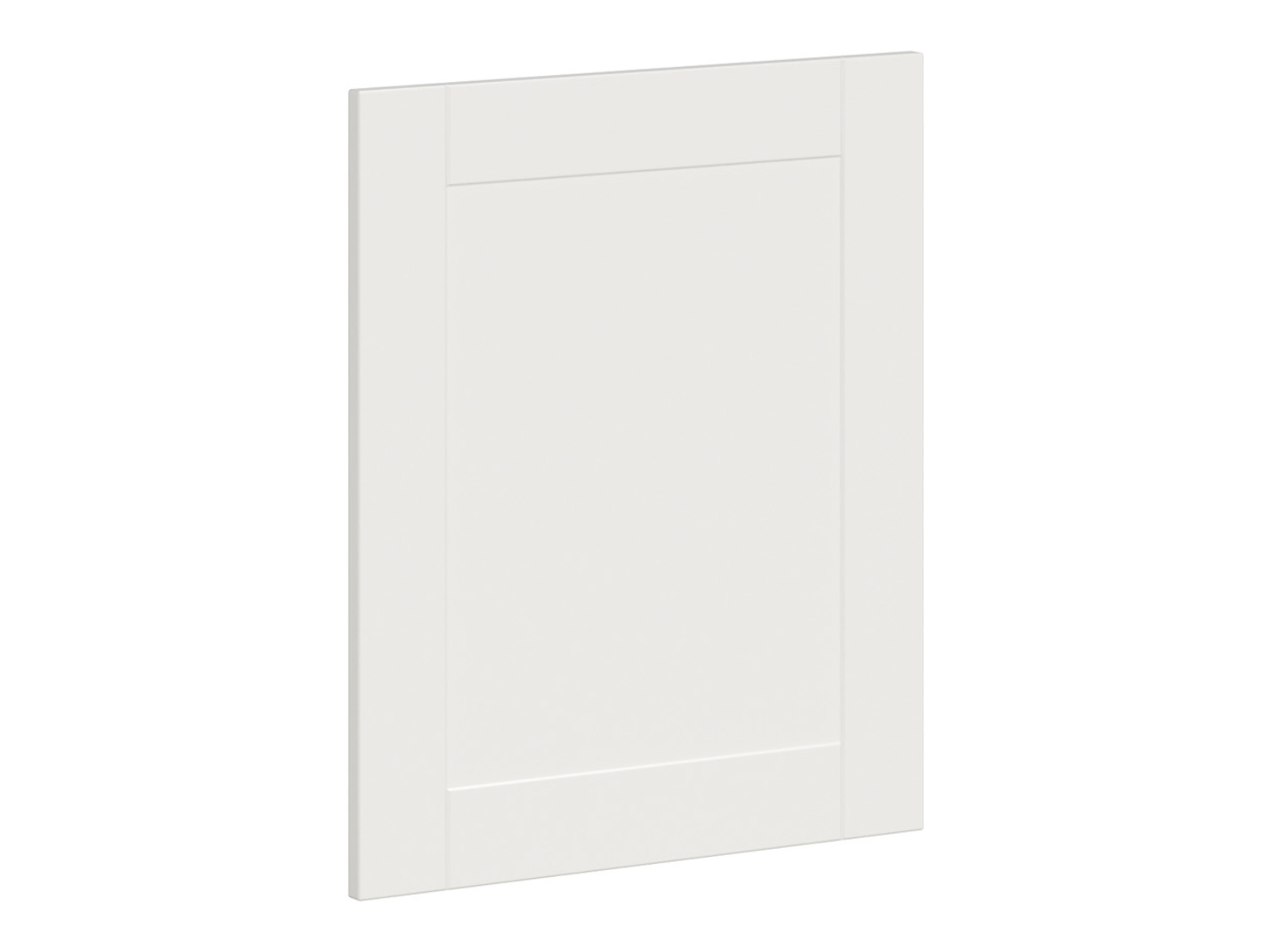 Front do zmywarki z zakrytym panelem Edan 60 cm biały canadian