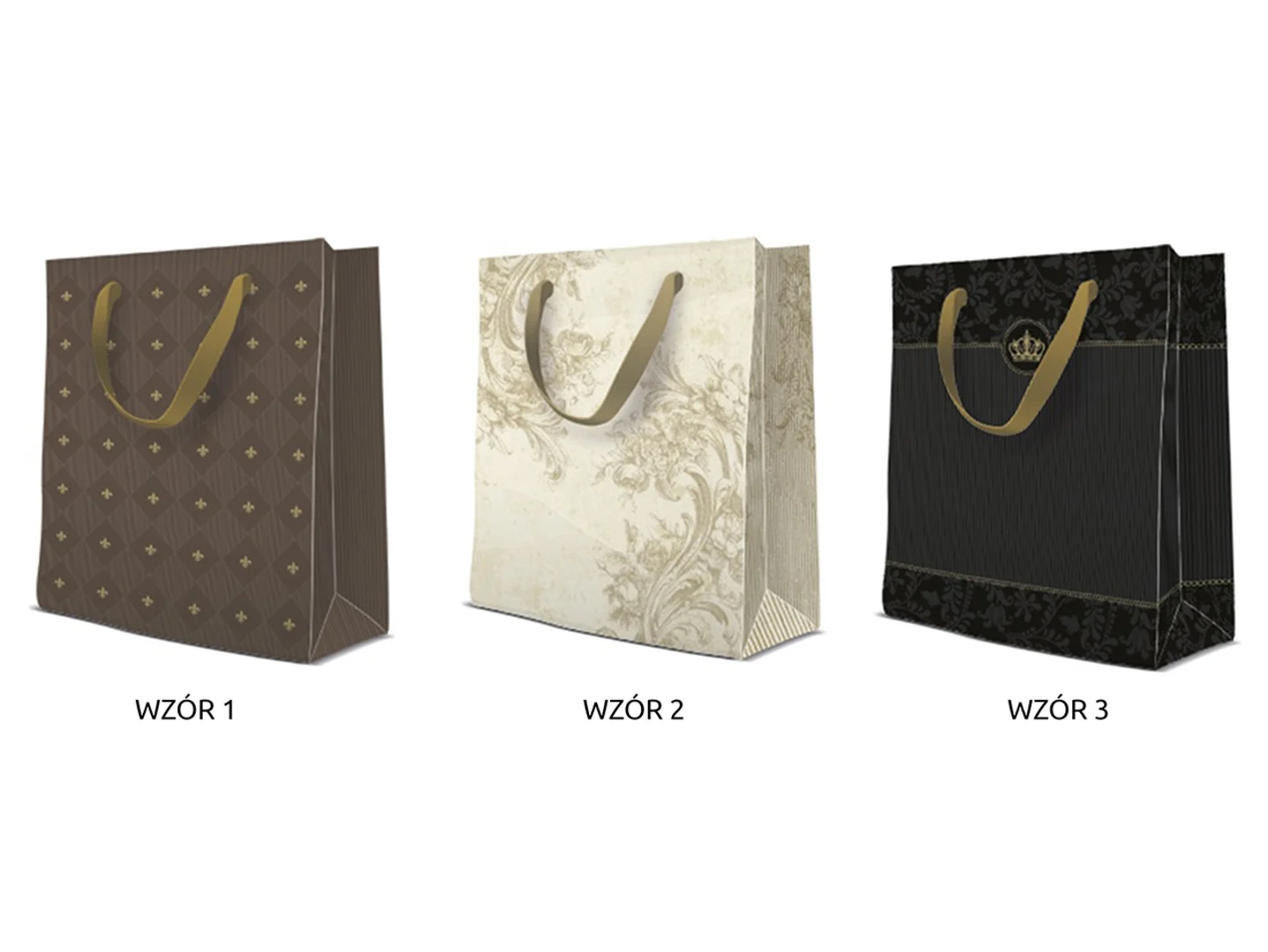 Torba prezentowa Medium Premium 20x25 cm mix wzorów