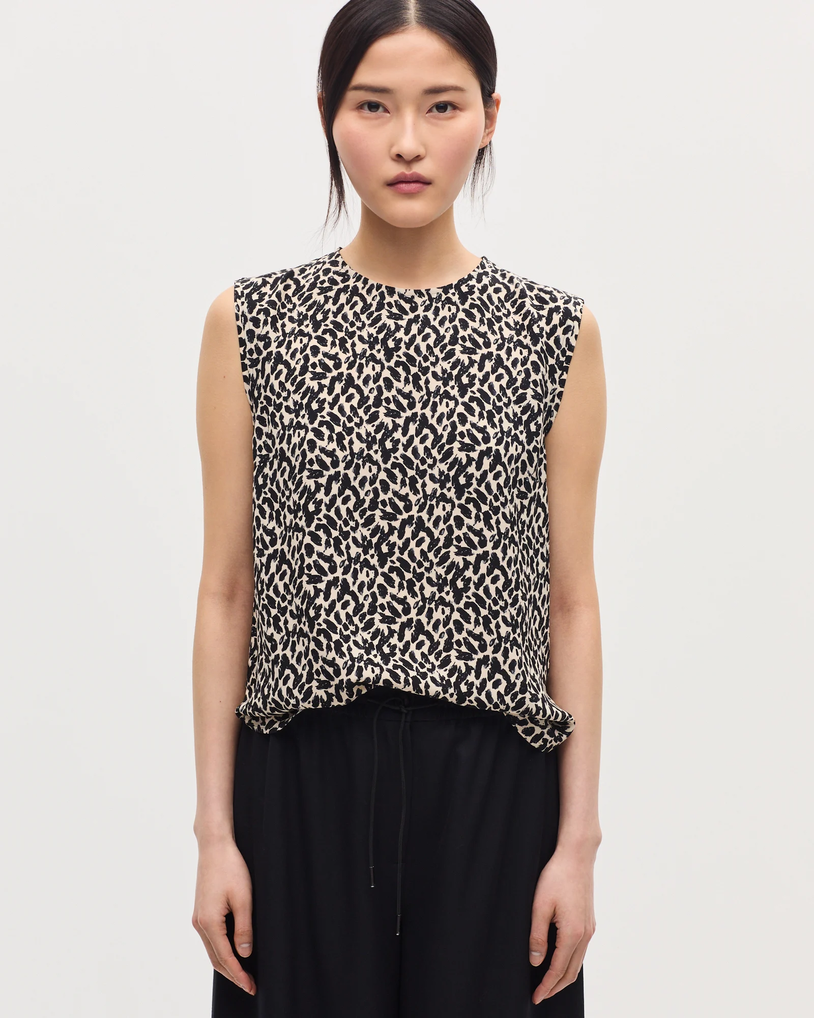 Top sans manches fluide