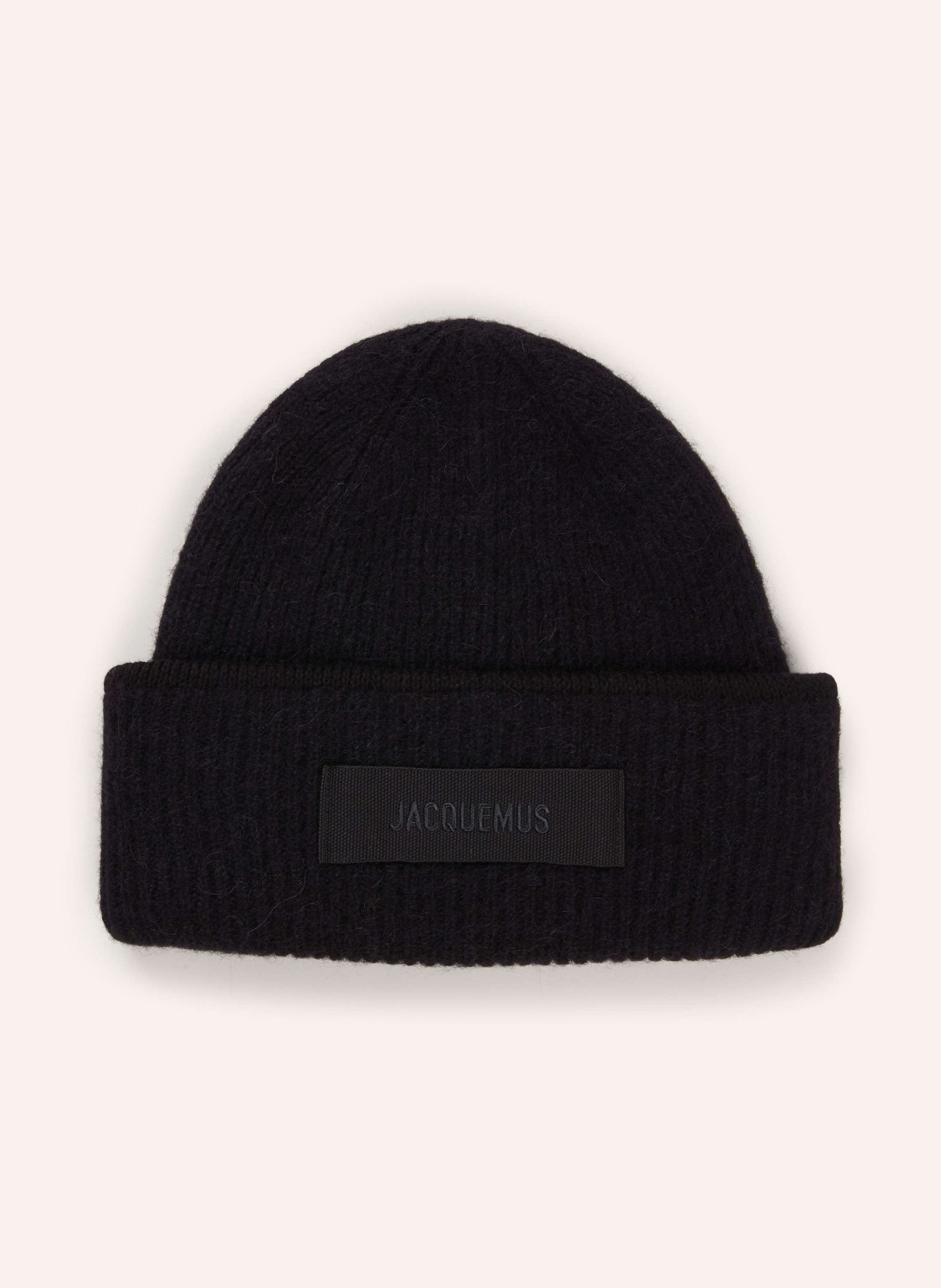 JACQUEMUS Mütze LE BONNET GROS GRAIN mit Alpaka