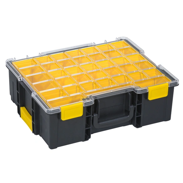 Profi-Kleinteilekoffer »EuroPlus Pro >K< «, Schwarz