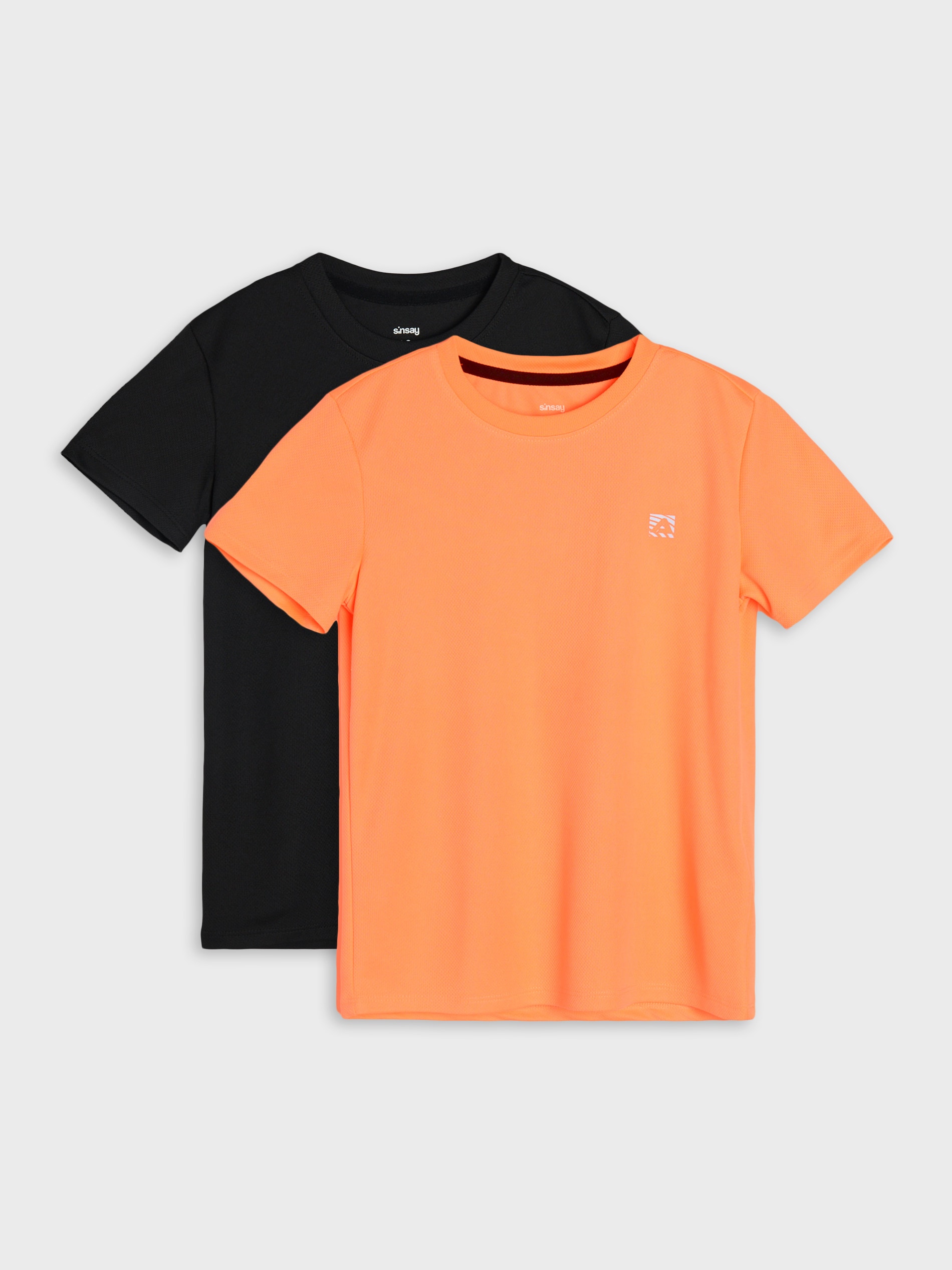 Koszulki sportowe z odblaskowym nadrukiem Active 2 pack