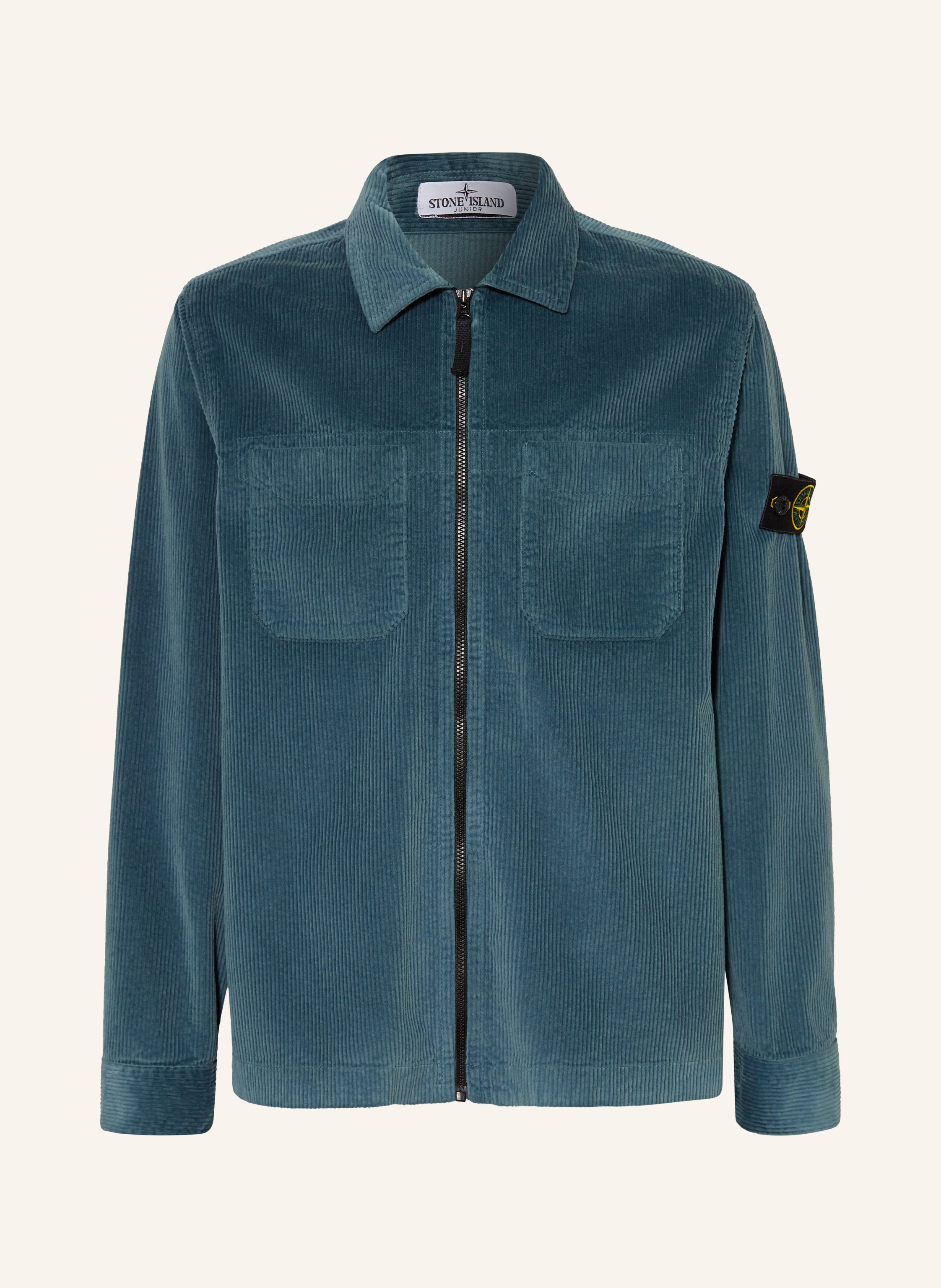 STONE ISLAND JUNIOR Overjacket aus Cord