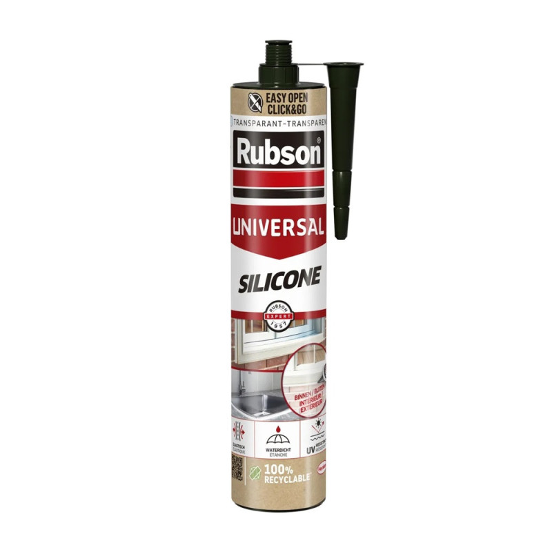 Silicone Click&Go Universal transparent 0,28 L RUBSON
