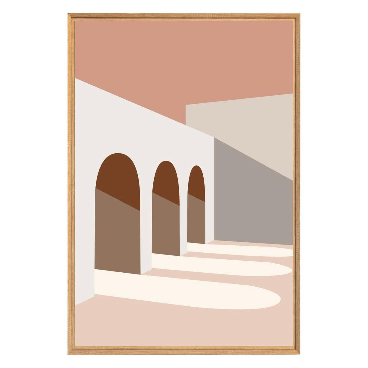 ARCHITECTURE - Tableau mural encadré architecture 65x97 cm