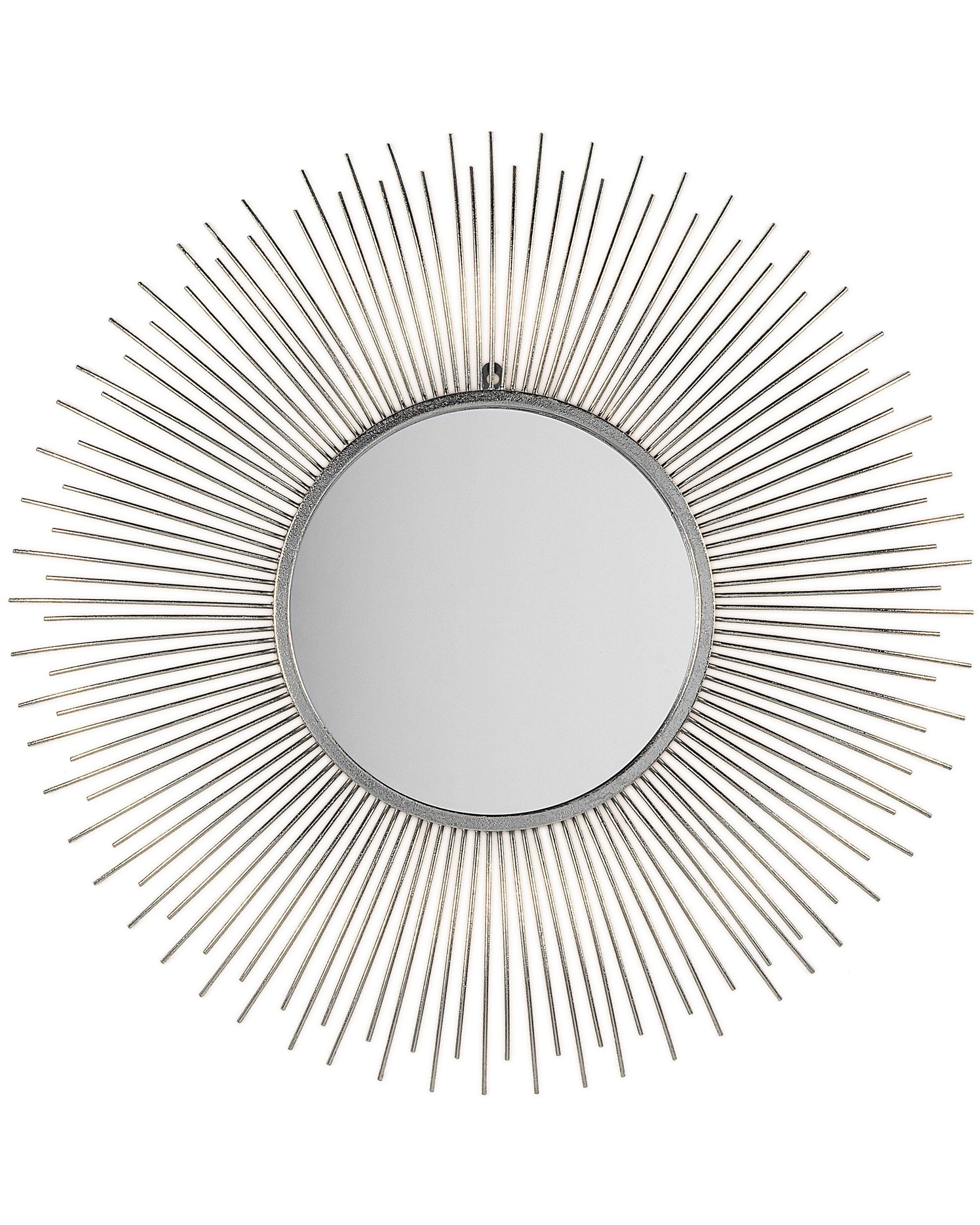Wall Mirror CILLY 80 cm 80 cm Metal Silver