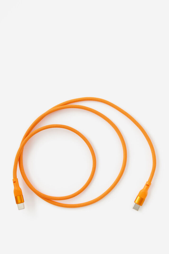 Magnetic Coil Usb-C Charge Cable