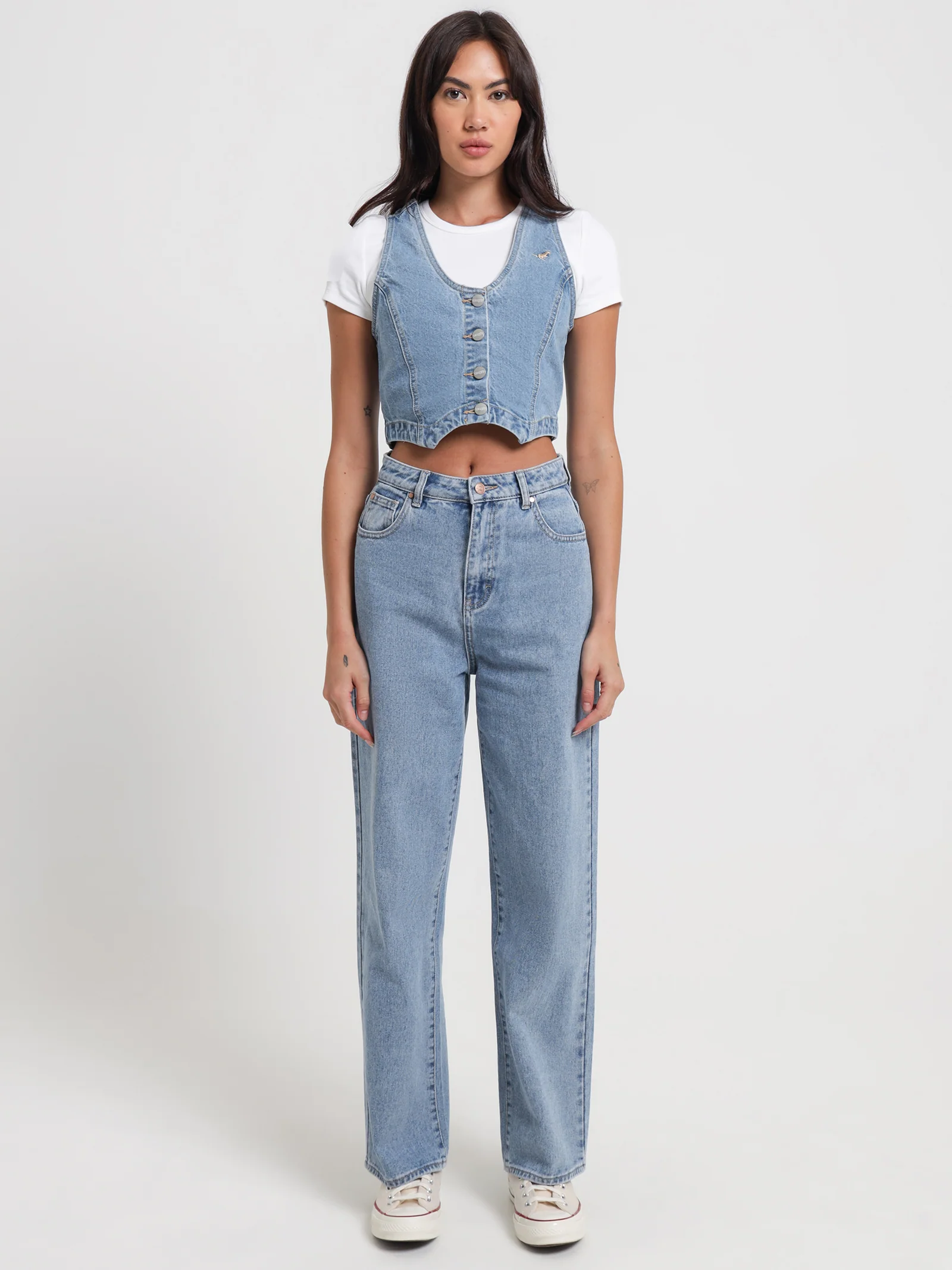 Amy Denim Vest