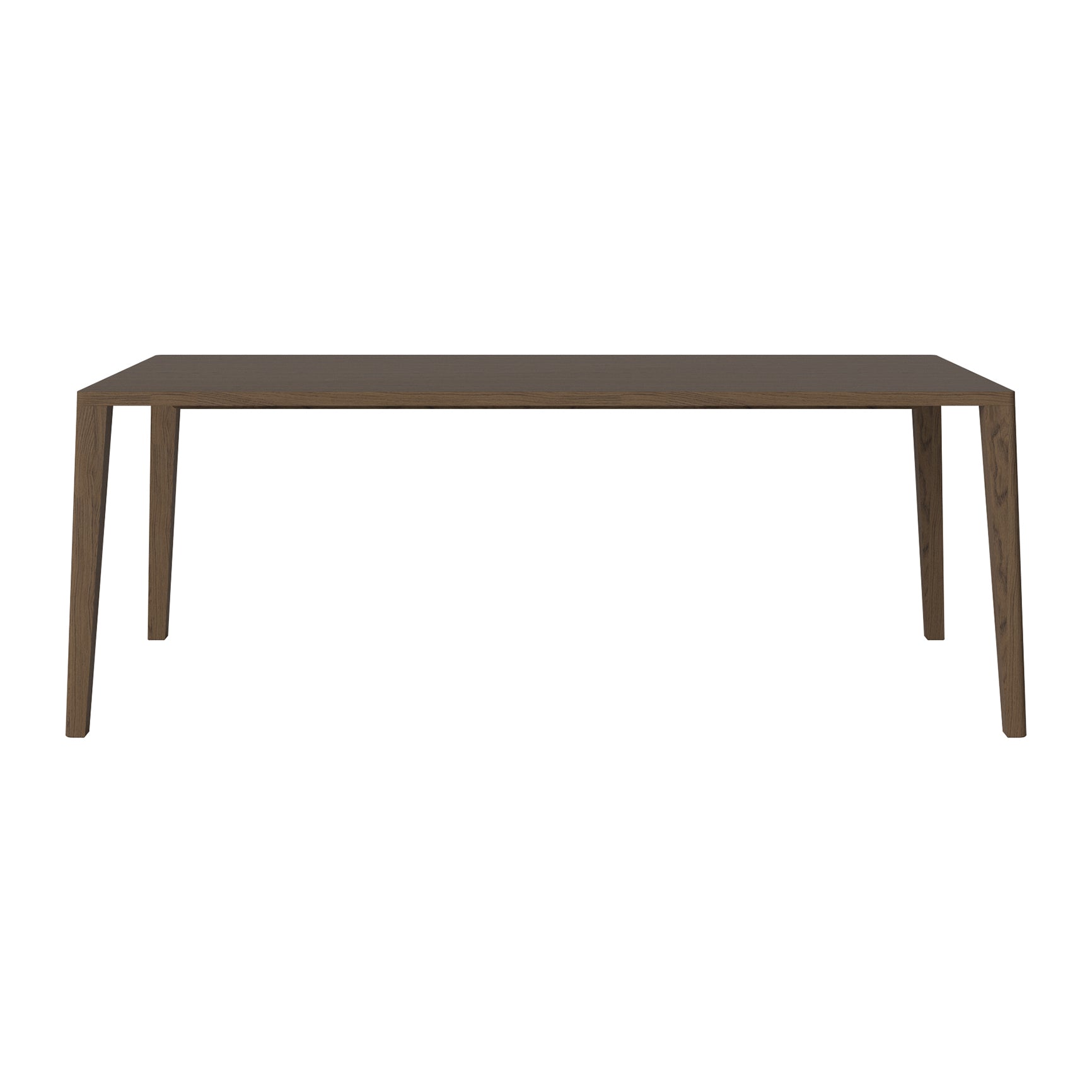 Bolia Graceful Eettafel - B 200 cm - Donker Geolied Eiken