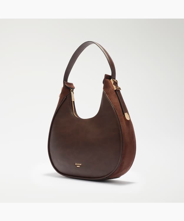 Dedicated Dark Brown - Scoop Shoulder Bag