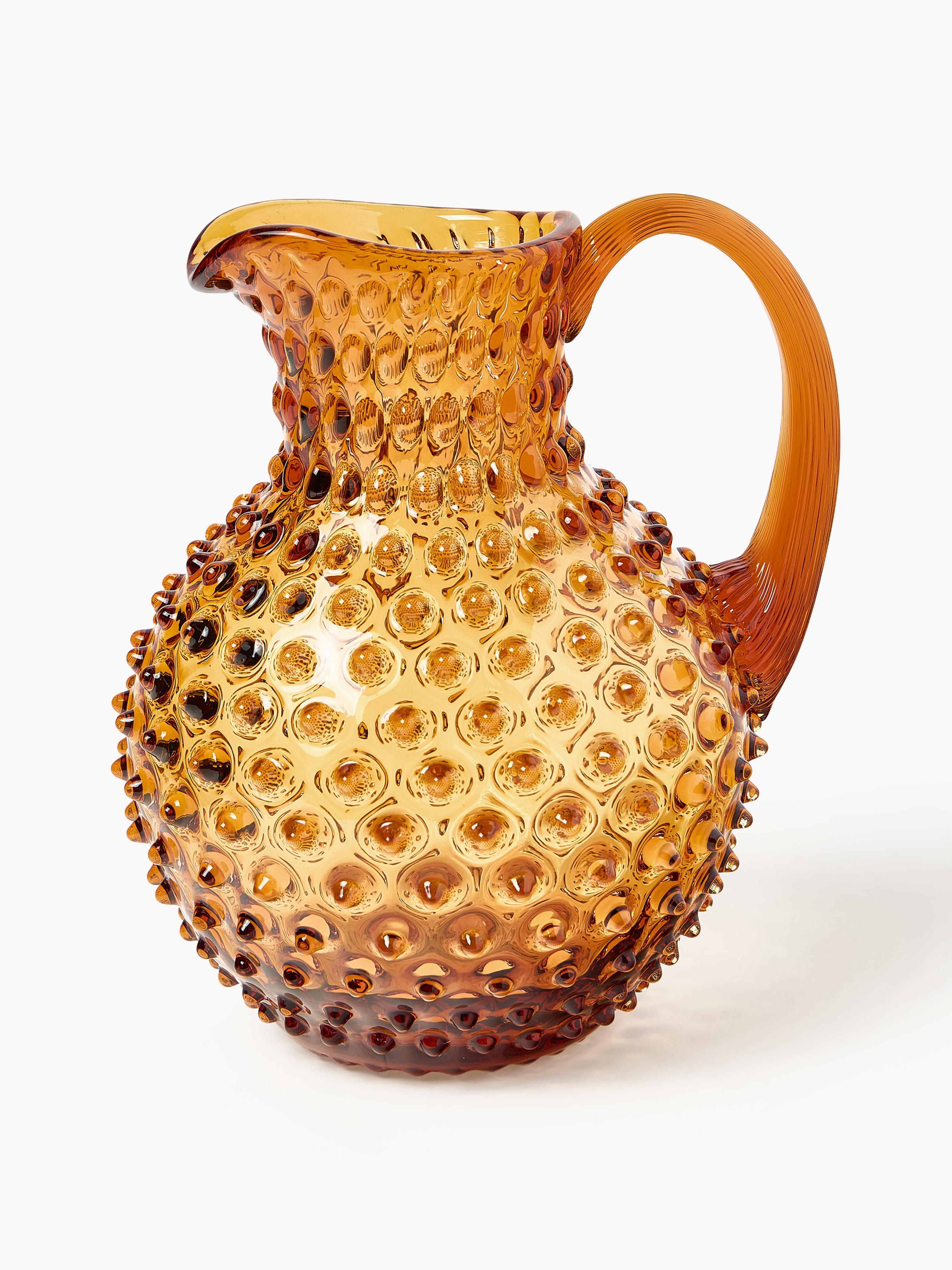 Mundgeblasener Krug Hobnail, 2 L