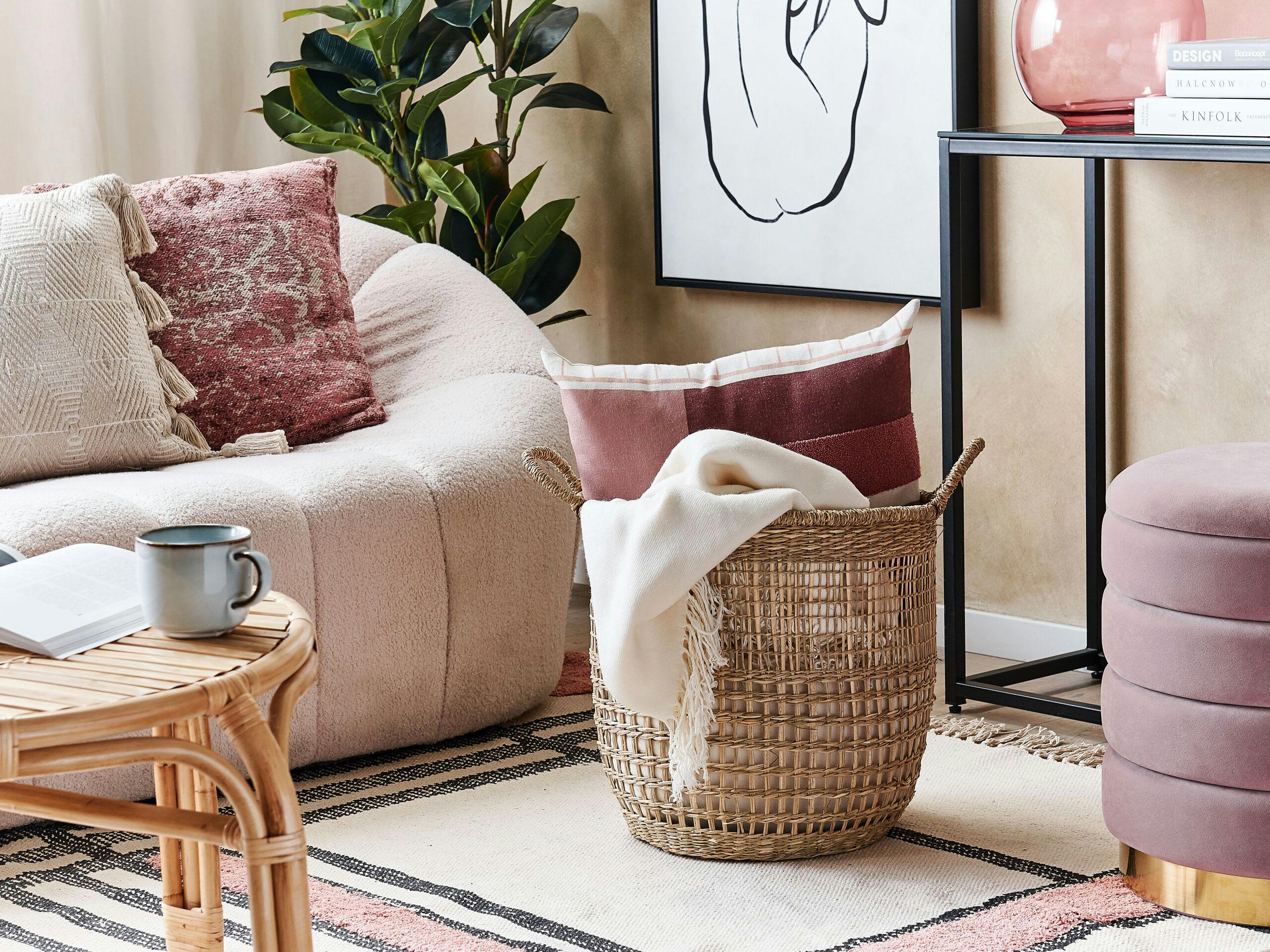 ALBACORE - Panier en algues naturel