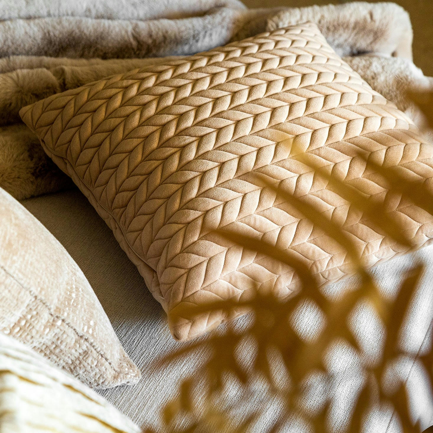 MELINA - Coussin - multicolore doux 45x45 cm unique