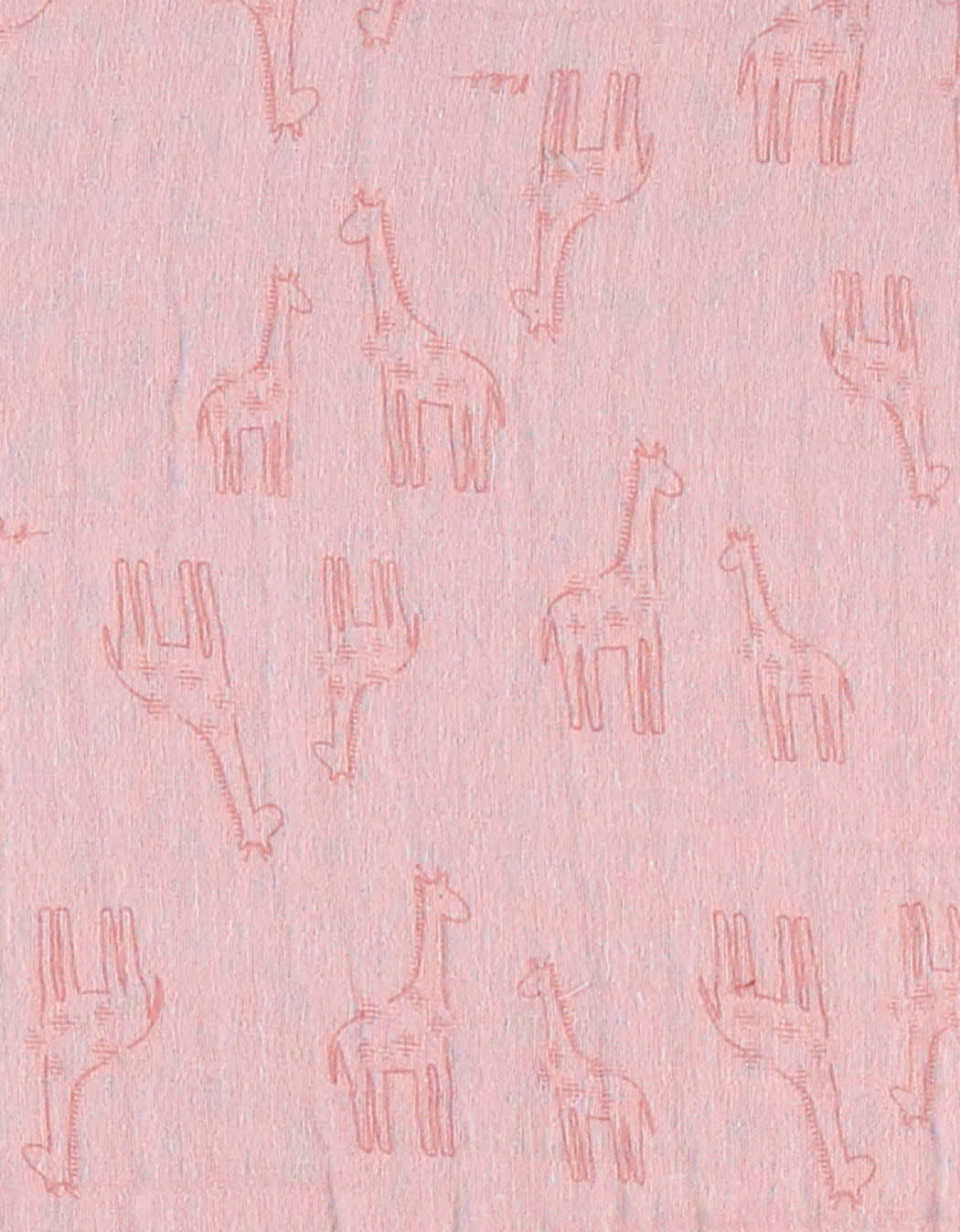 - Tour de lit respirant rose motif girafes (lits 60x120 / 70x140 cm)