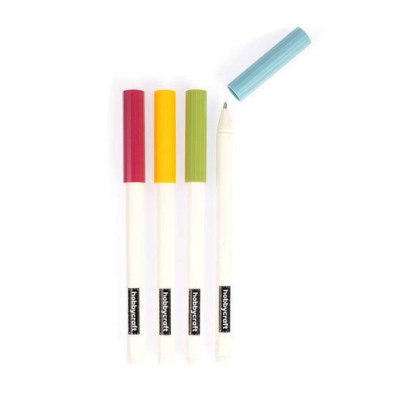 Assorted Ballpoint Pens? 4 Pack