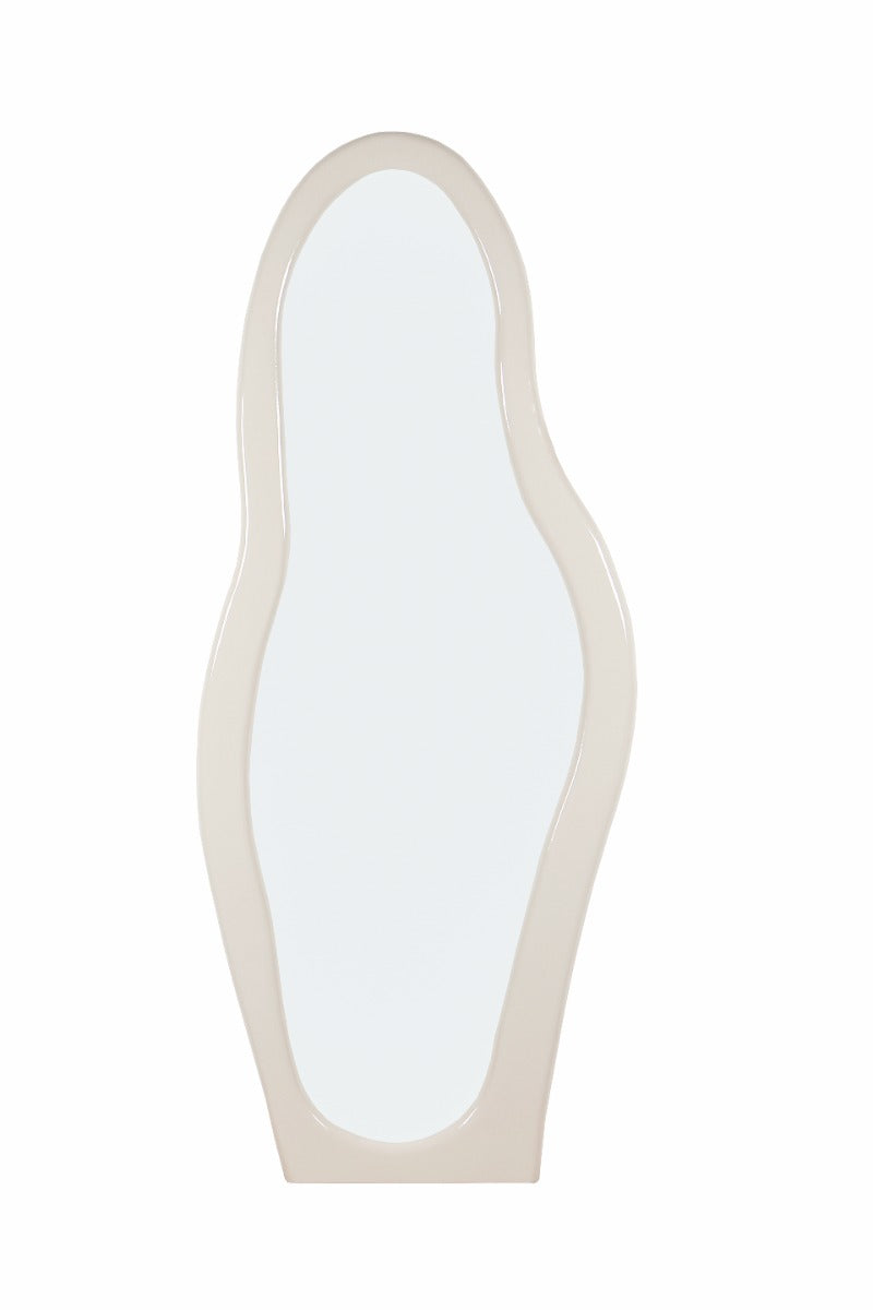 Brix spiegel Olivia Off White - wit