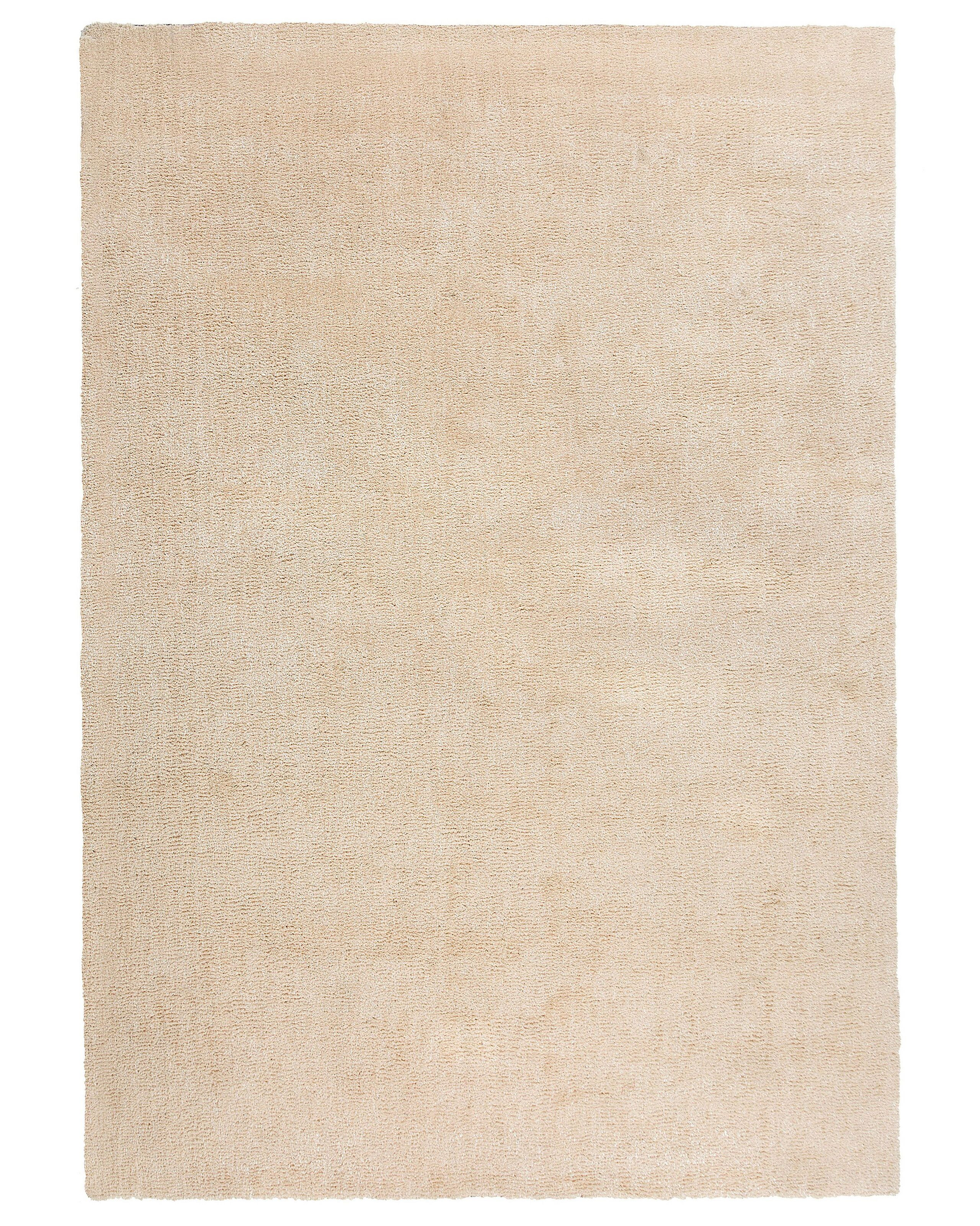 Dywan gruby miękki 160x230 cm beżowy