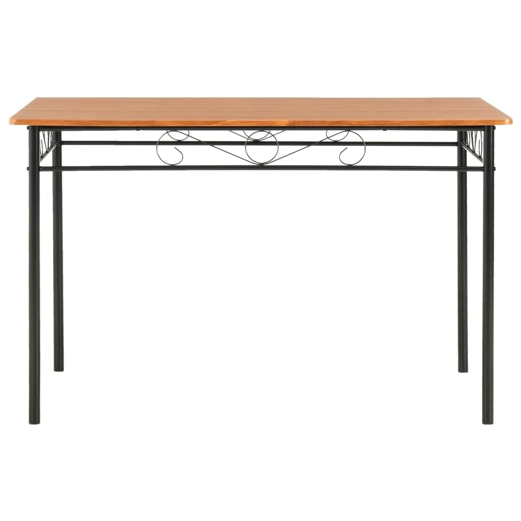 vidaXL Dining Table Brown 47.2x27.6x29.5 MDF