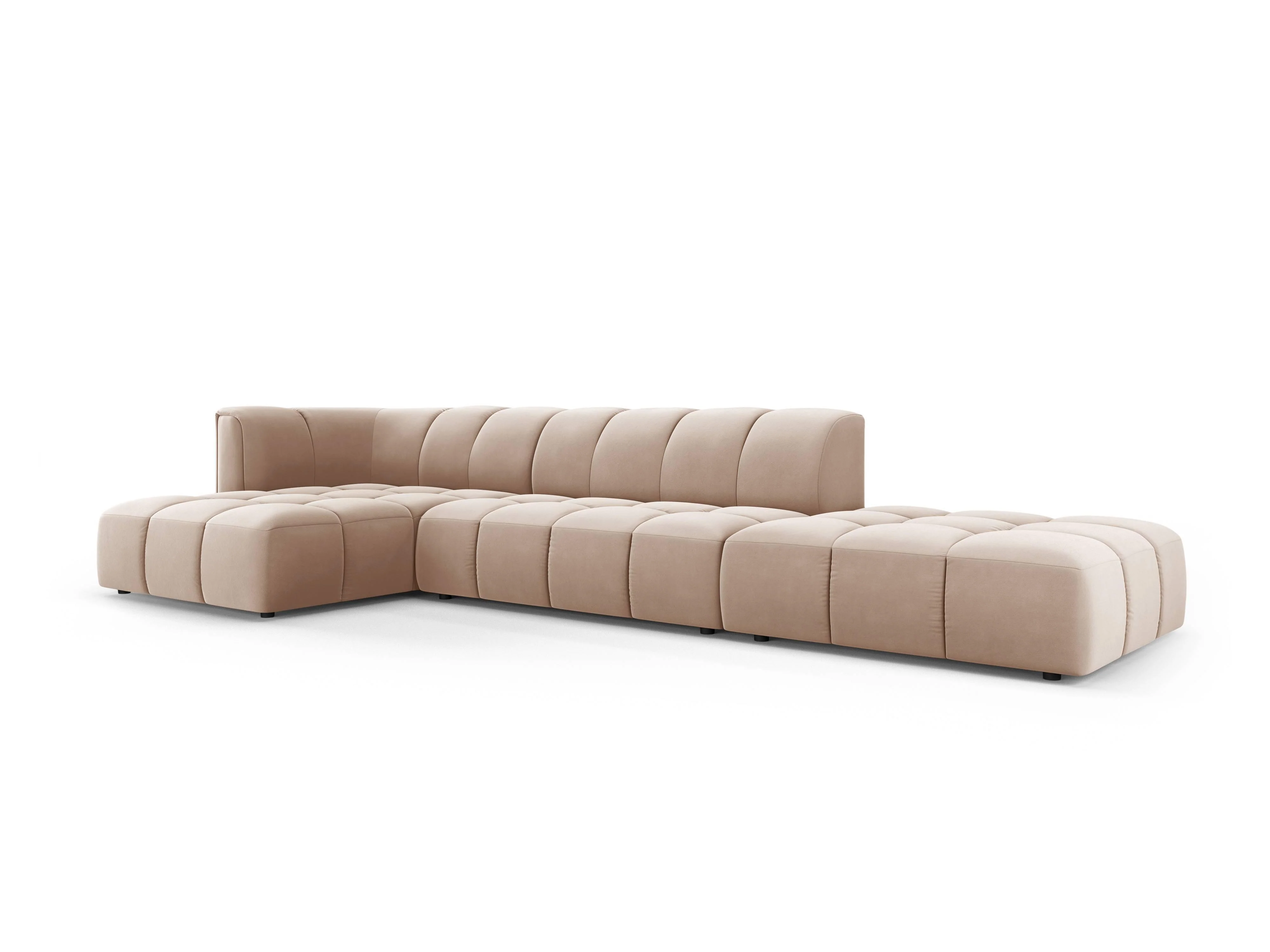 Hoekbank Francesca velvet links 5-zits
