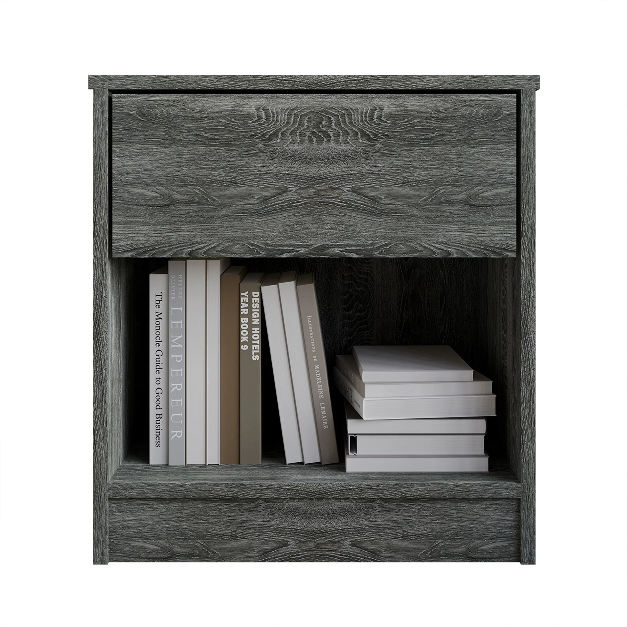 CraftPorch Simple Clean-Lines One Drawer Nightstand