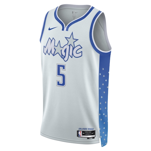 Paolo Banchero Orlando Magic Nike Unisex 2025/26 Swingman Jersey - Silver - City Edition