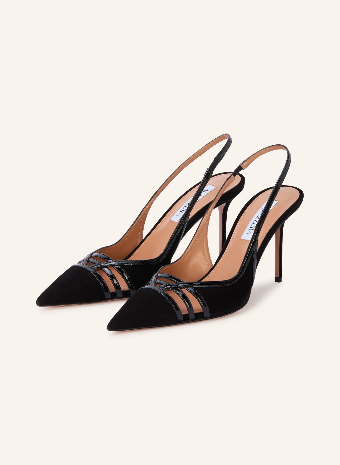 AQUAZZURA Slimgpumps KARI SLING 85