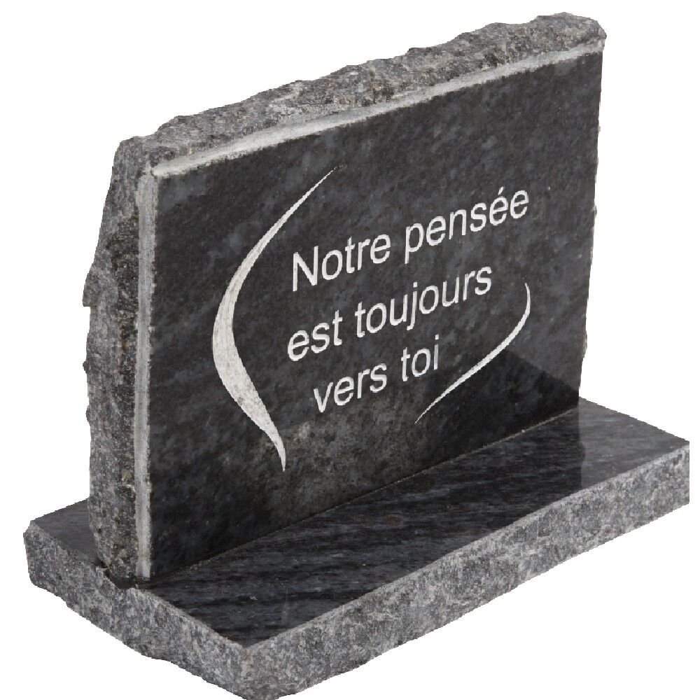 Plaque funéraire L'amour est éternel