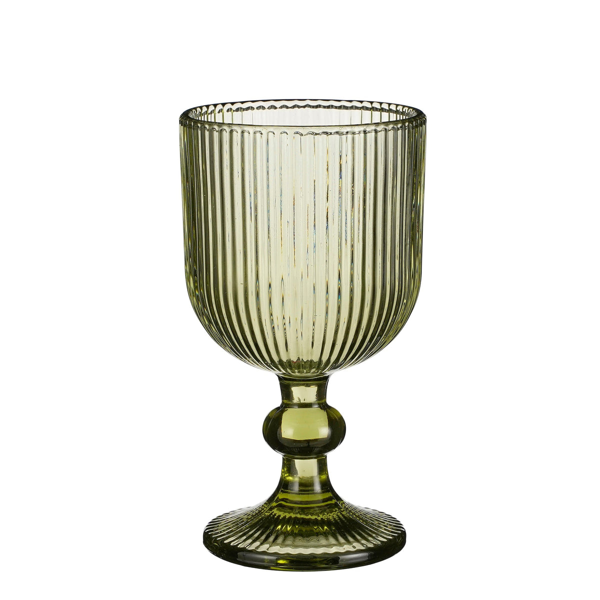 Mica Decorations Merlot Wijnglas - 250 ml - Glas - Lichtgroen