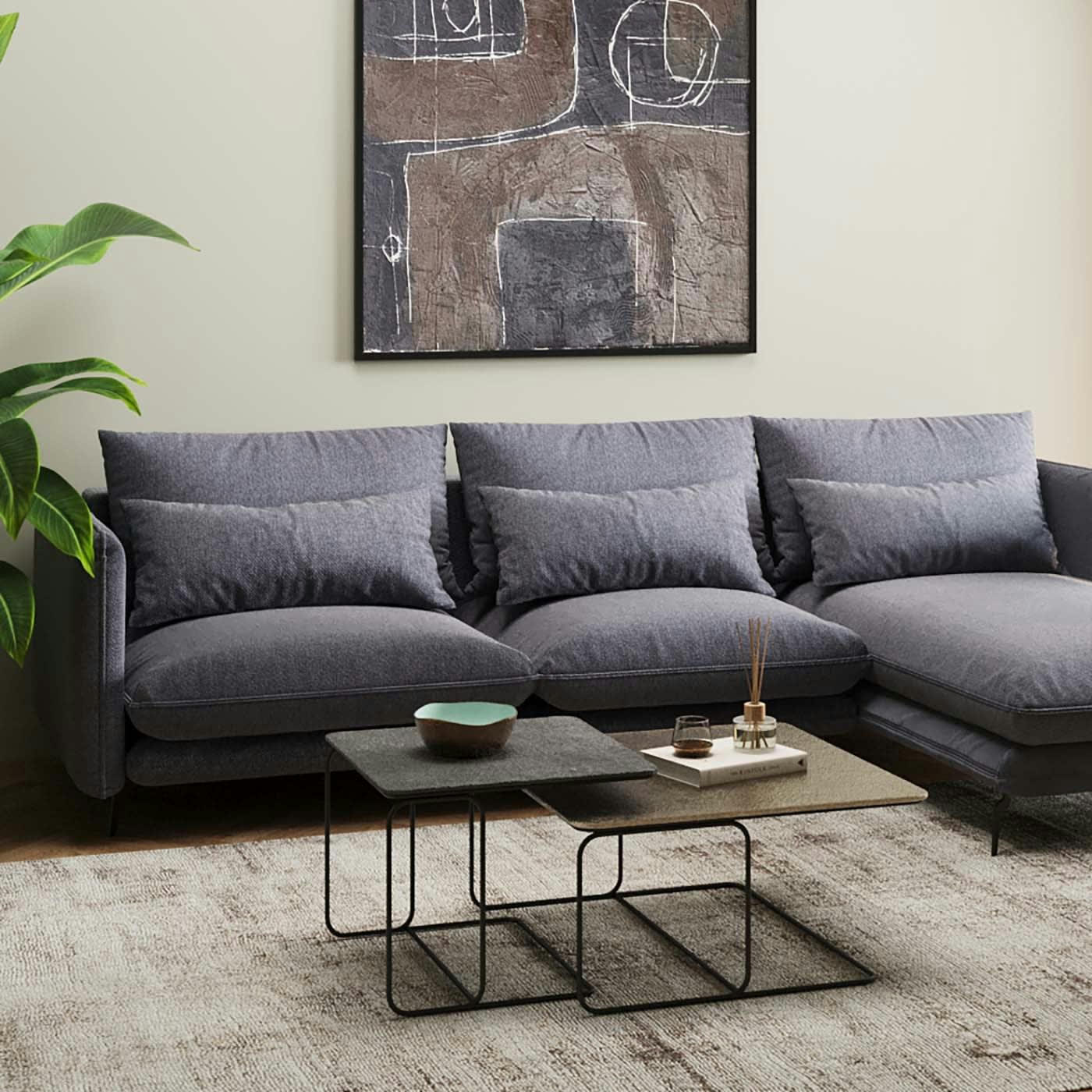 DIEGO - Tables basses Diego set de 2 Kare Design